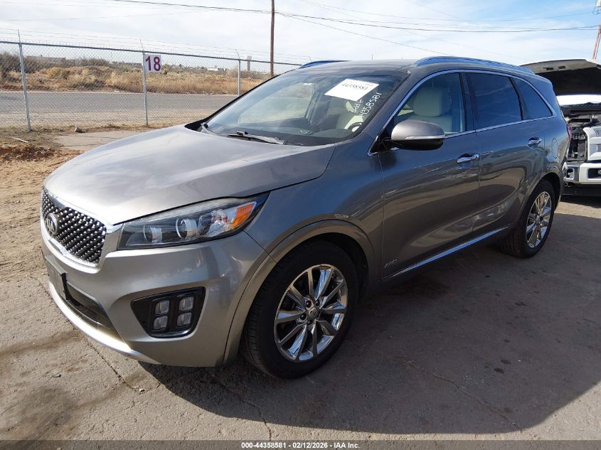 2016 Kia Sorento 3.3L Sxl