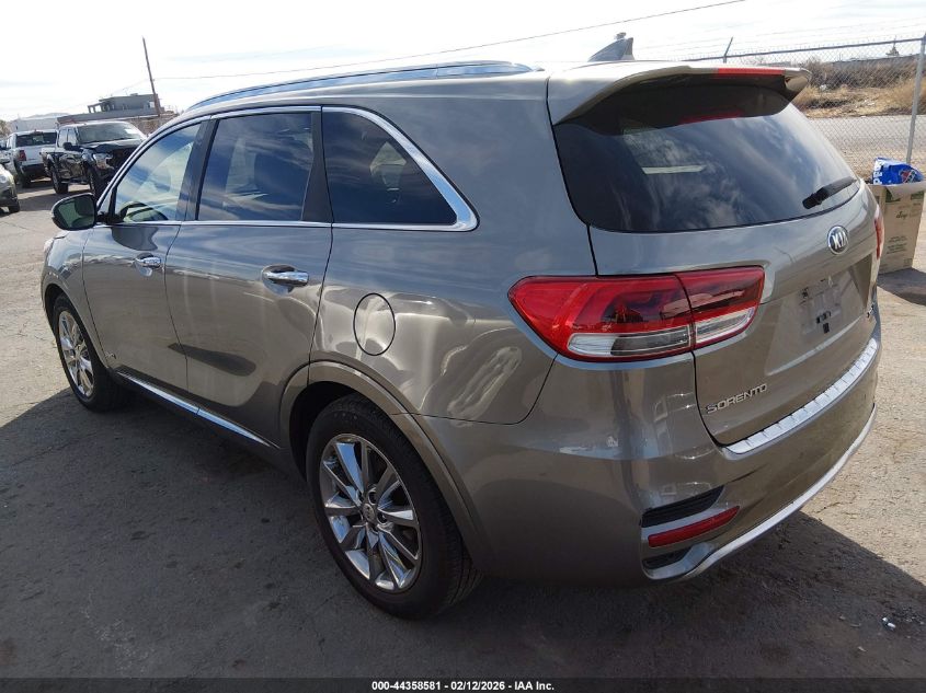 2016 Kia Sorento 3.3L Sxl