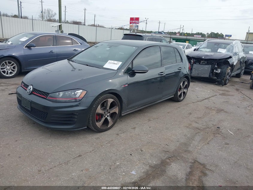 2017 Volkswagen Golf Gti Autobahn 4-Door/S 4-Door/Se 4-Door/Sport 4-Door
