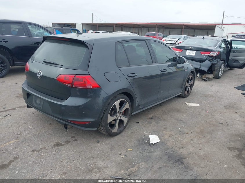 2017 Volkswagen Golf Gti Autobahn 4-Door/S 4-Door/Se 4-Door/Sport 4-Door