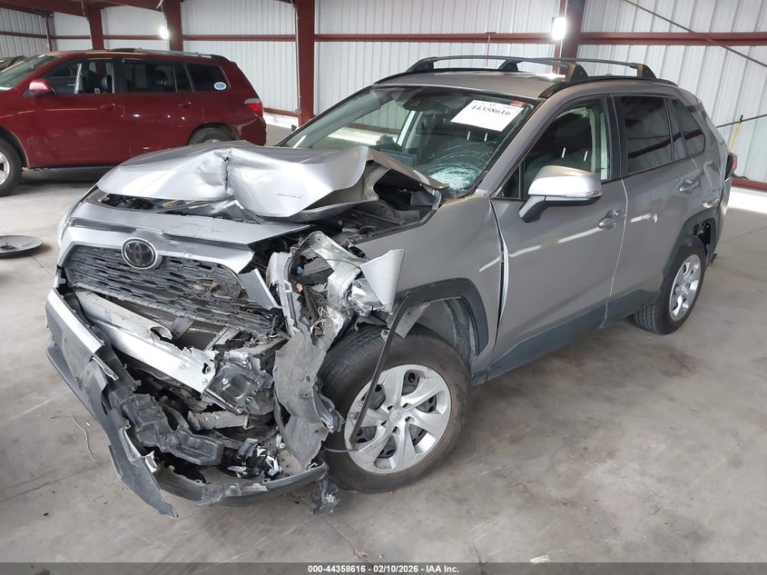 Vin: jtmk1rfvxkd029627, lot: 44855078, toyota rav4 le 20192