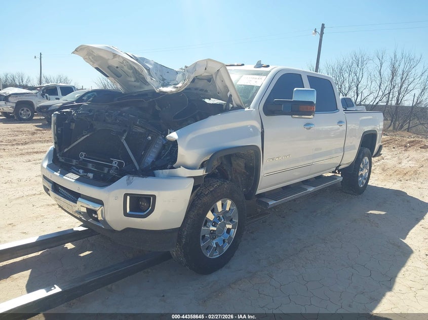 Vin: 1gt12uey0jf207832, lot: 44855107, gmc sierra 2500hd denali 20182