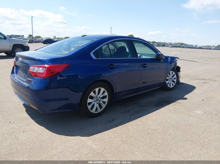 Vin: 4s3bnbc6xg3063234, lot: 44855135, subaru legacy 2.5i premium 20164