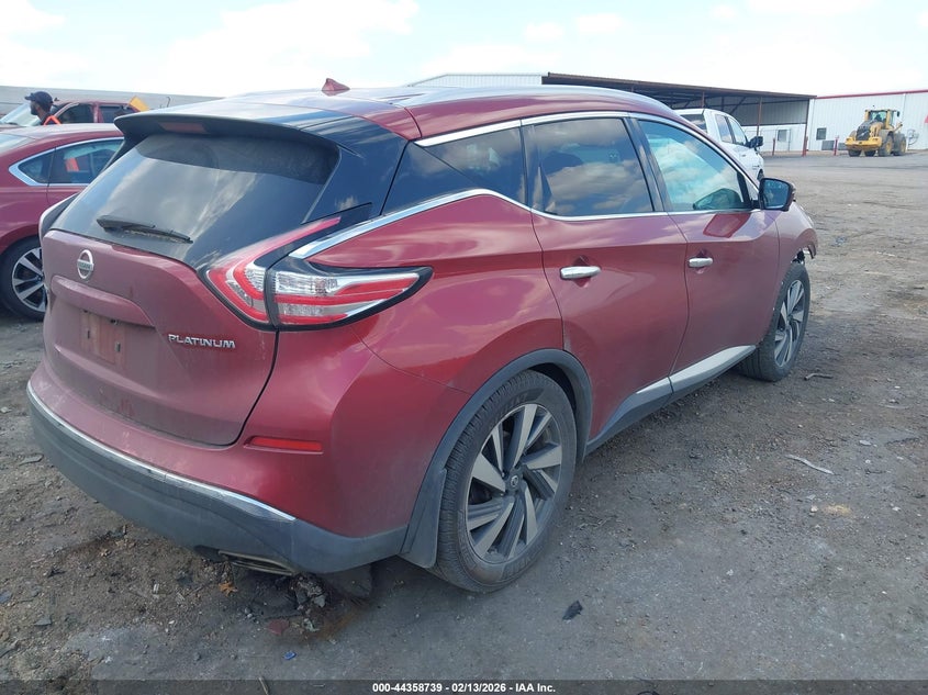 2016 Nissan Murano Platinum