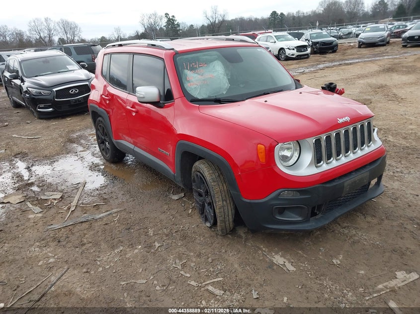 2017 Jeep Renegade Limited Fwd