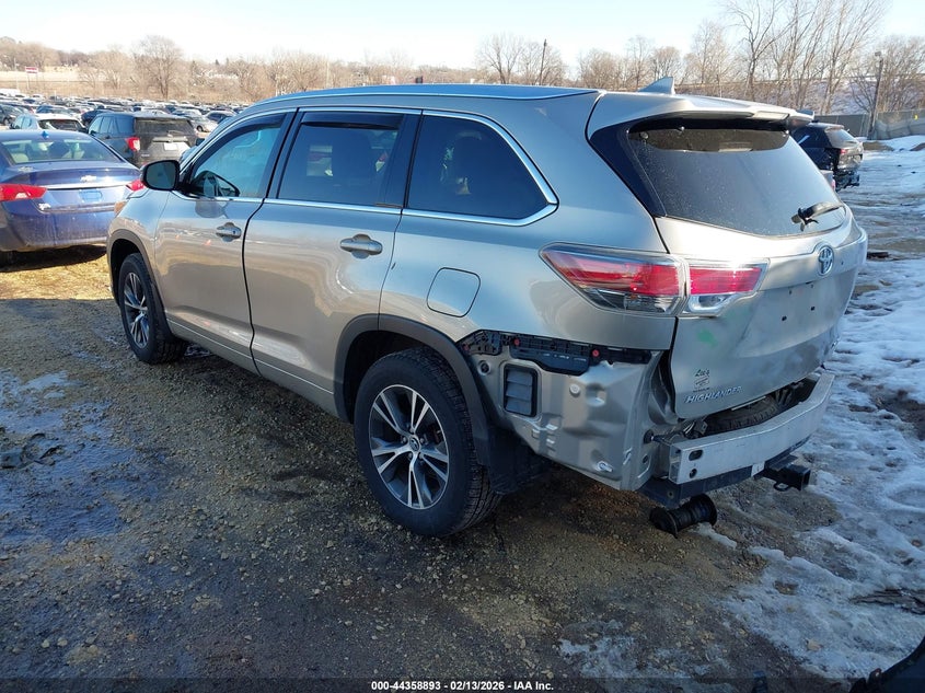2016 Toyota Highlander Xle V6