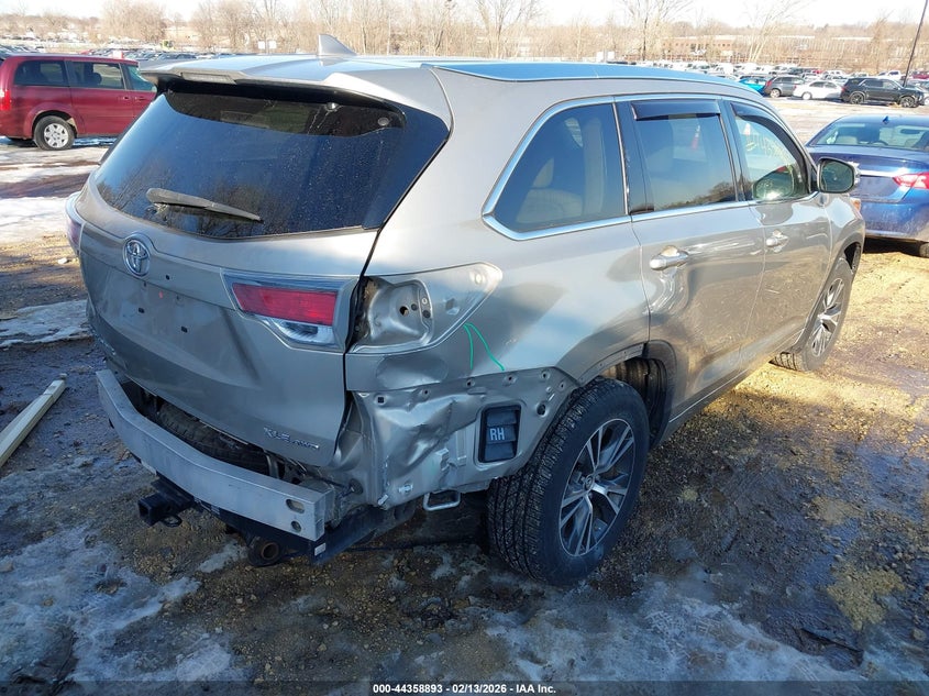 2016 Toyota Highlander Xle V6
