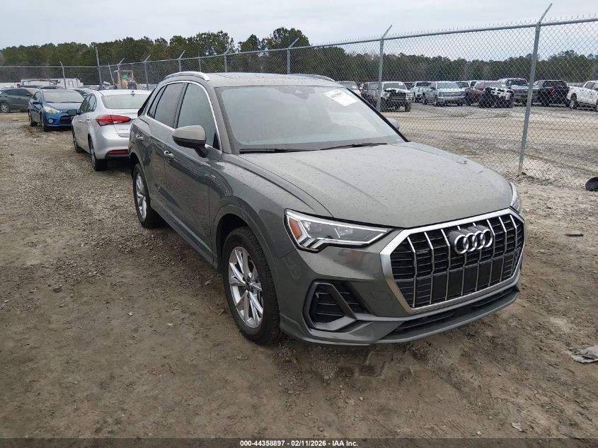 2025 Audi Q3 Premium 45 Tfsi S Line Quattro Tiptronic