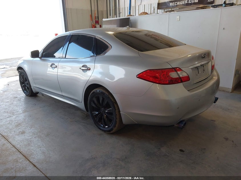 Vin: jn1by1ar5dm601300, lot: 44855389, infiniti m37x 20133