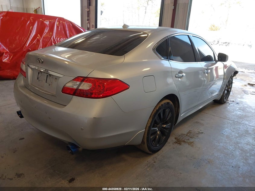 Vin: jn1by1ar5dm601300, lot: 44855389, infiniti m37x 20134