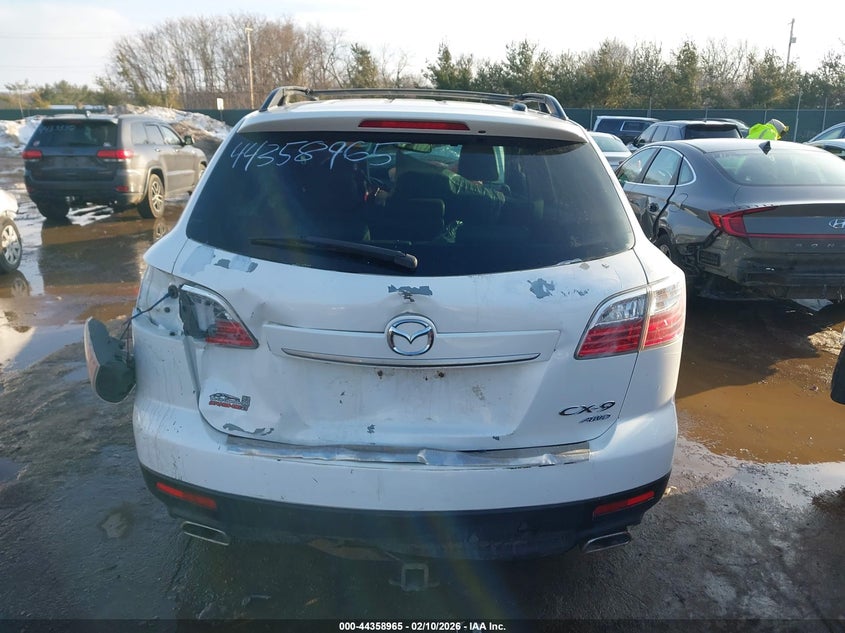 2011 Mazda Cx-9 Grand Touring VIN: JM3TB3DVXB0327708 Lot: 44358965