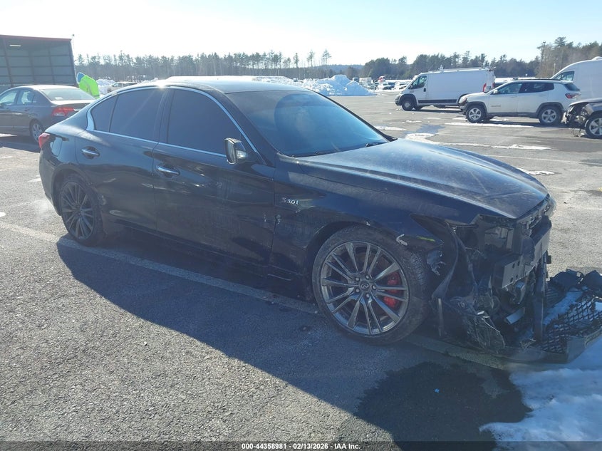 2018 Infiniti Q50 3.0T Red Sport 400
