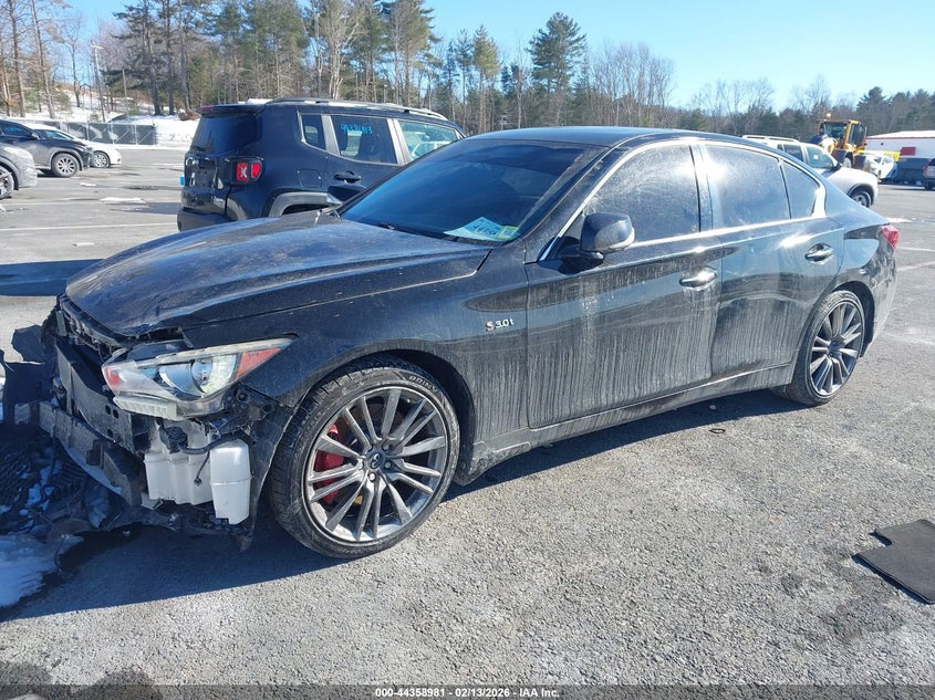 2018 Infiniti Q50 3.0T Red Sport 400