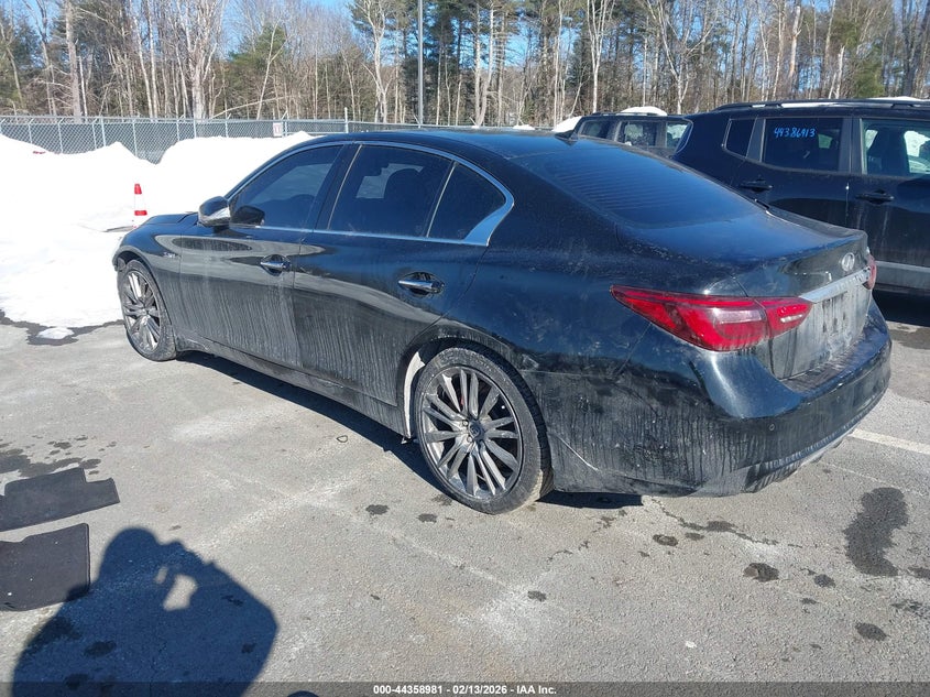 2018 Infiniti Q50 3.0T Red Sport 400