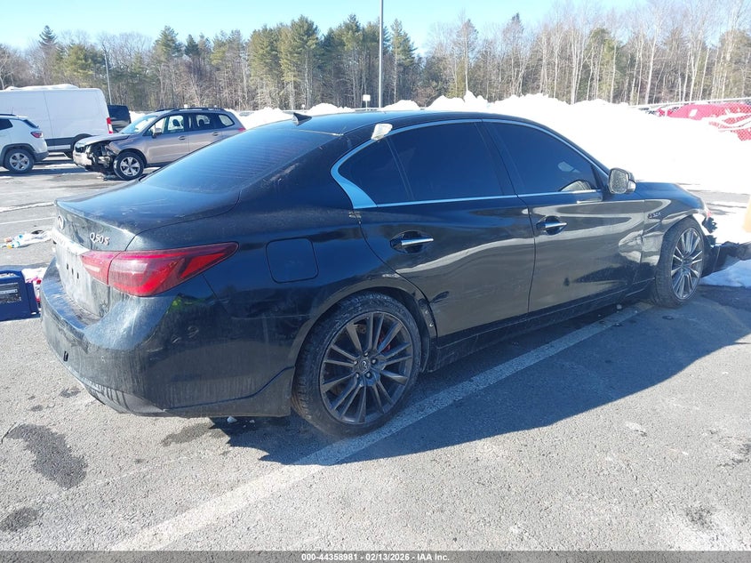 2018 Infiniti Q50 3.0T Red Sport 400