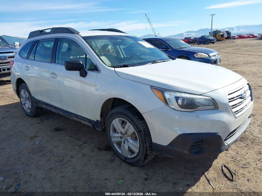 2015 Subaru Outback 2.5I