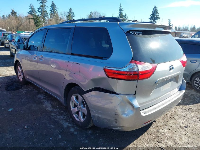 2015 Toyota Sienna Le 8 Passenger
