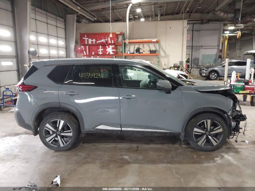 2023 Nissan Rogue Sl Intelligent Awd VIN: 5N1BT3CB3PC762449 Lot: 44359294