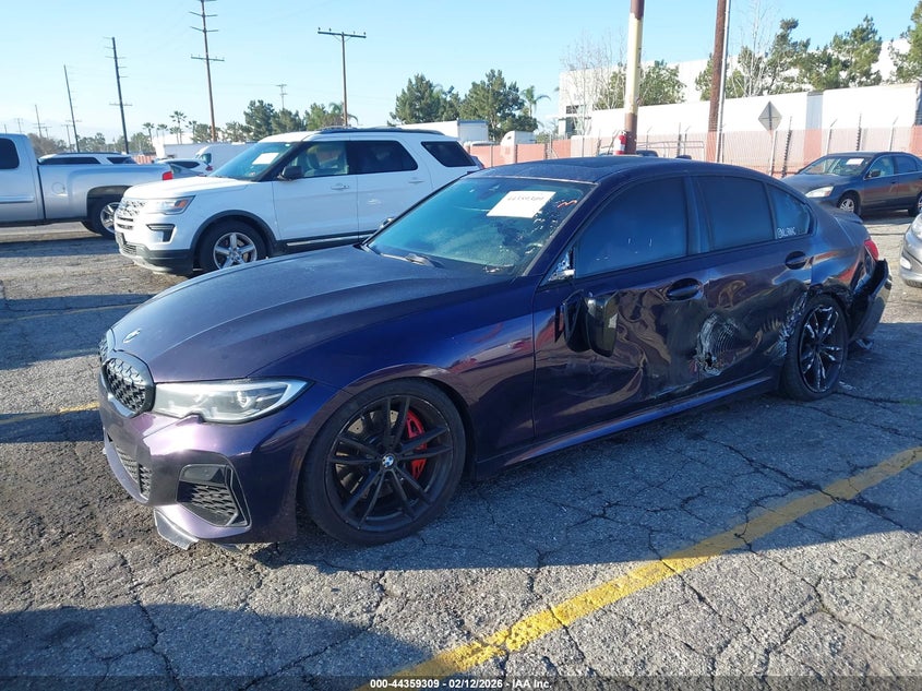 2021 BMW 3 SERIES auction photo 2