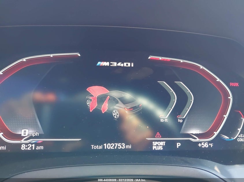 2021 BMW 3 SERIES auction photo 7