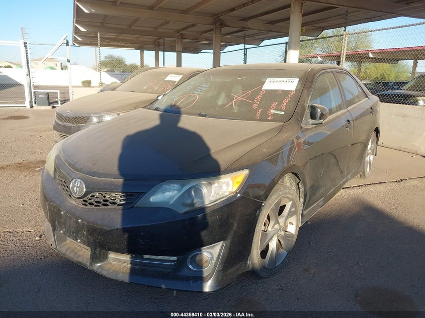 2012 TOYOTA CAMRY SEDAN 2.5L I-4 DOHC, VVT, 178HP