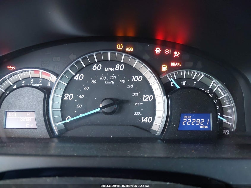 2012 TOYOTA CAMRY SEDAN 2.5L I-4 DOHC, VVT, 178HP