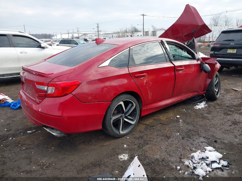 VIN 1HGCV1F37KA119958 2019 HONDA ACCORD SPORT