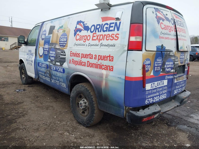 2008 GMC Savana Work Van