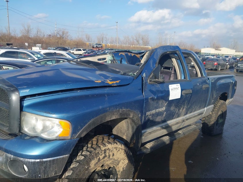 2005 Dodge Ram 1500 Slt/Laramie VIN: 1D7HU18D85S124507 Lot: 44359567