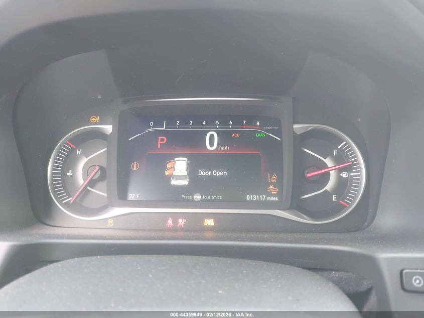 VIN 5FNYF8H87SB005307 2025 HONDA PASSPORT AWD BLACK