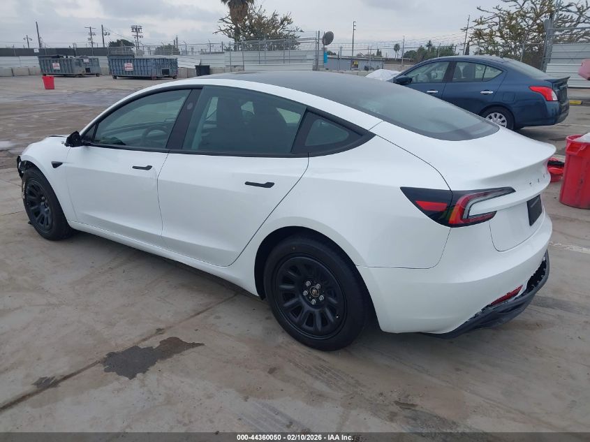 2026 Tesla Model 3 Premium Rear-Wheel Drive/Standard Rear-Wheel Drive