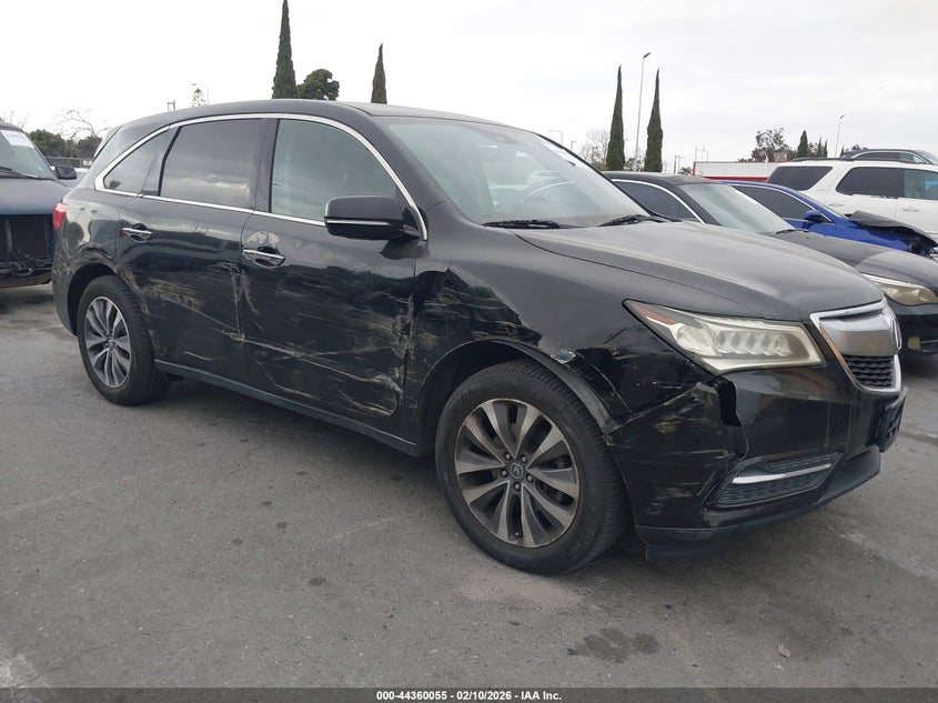 2016 Acura Mdx Technology Acurawatch Plus Packages/Technology Package