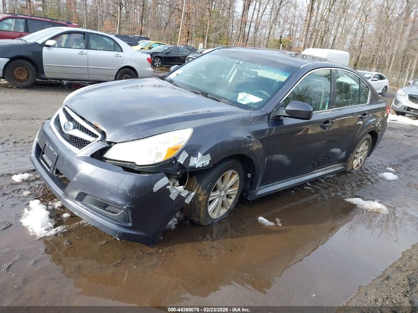 2010 Subaru Legacy 2.5I Premium