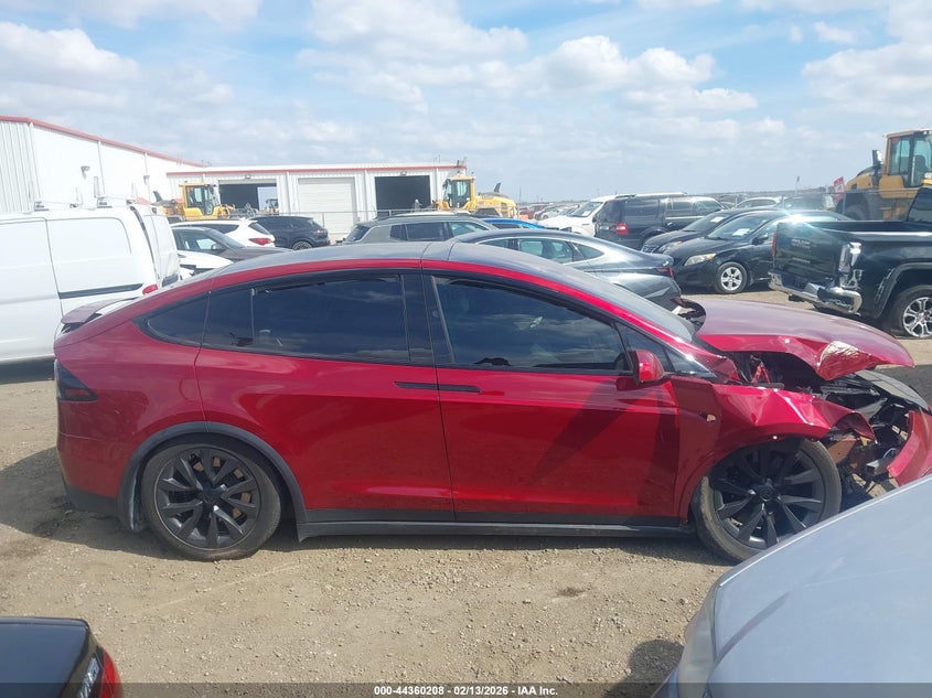 2023 Tesla Model X Dual Motor All-Wheel Drive/Standard Range VIN: 7SAXCAE56PF427181 Lot: 44360208