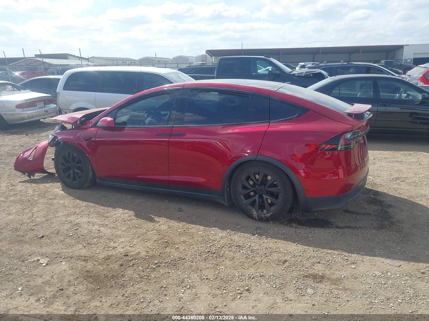 2023 Tesla Model X Dual Motor All-Wheel Drive/Standard Range VIN: 7SAXCAE56PF427181 Lot: 44360208