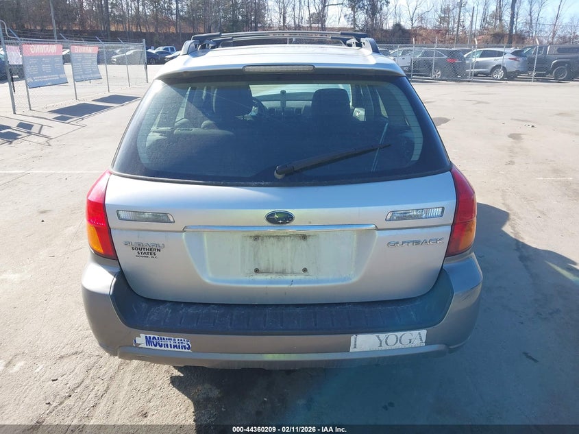 2007 Subaru Outback 2.5I VIN: 4S4BP61C277305836 Lot: 44360209