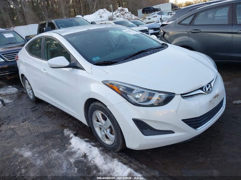 2015 Hyundai Elantra Se