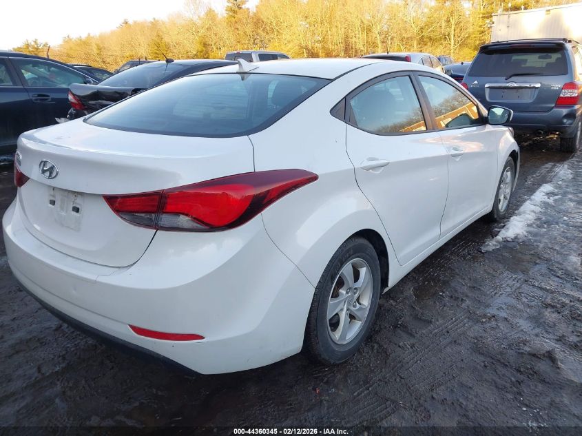 2015 Hyundai Elantra Se
