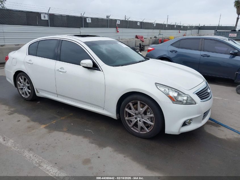2013 Infiniti G37 Sport