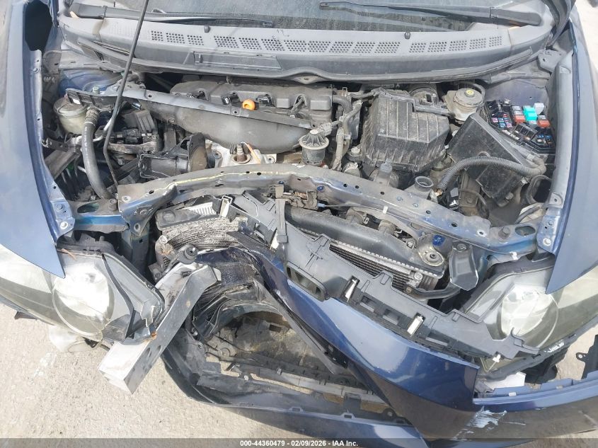 2009 Honda Civic Lx-S VIN: 2HGFA166X9H508477 Lot: 44360479