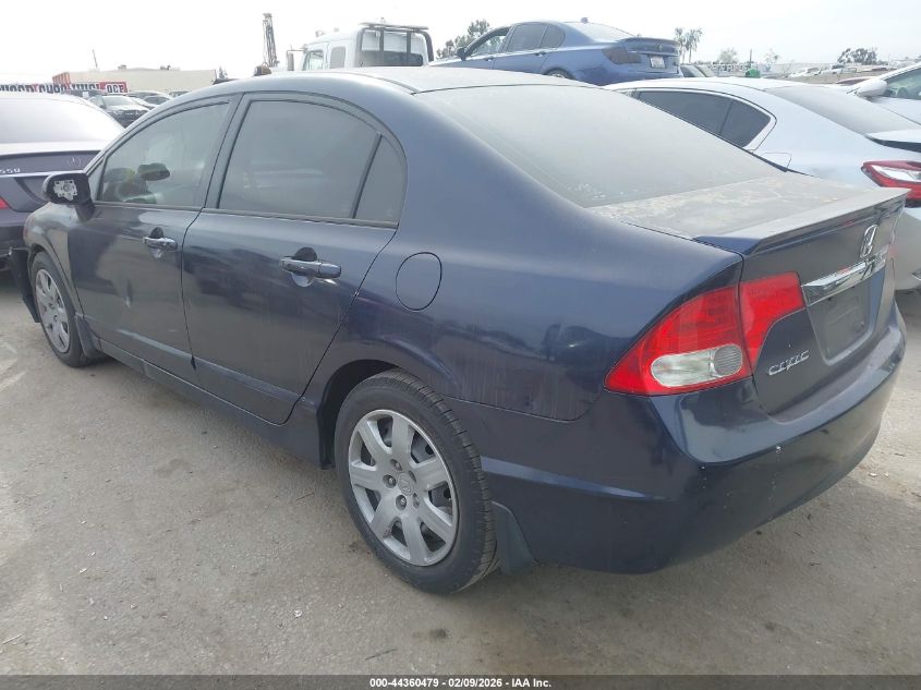 2009 Honda Civic Lx-S VIN: 2HGFA166X9H508477 Lot: 44360479