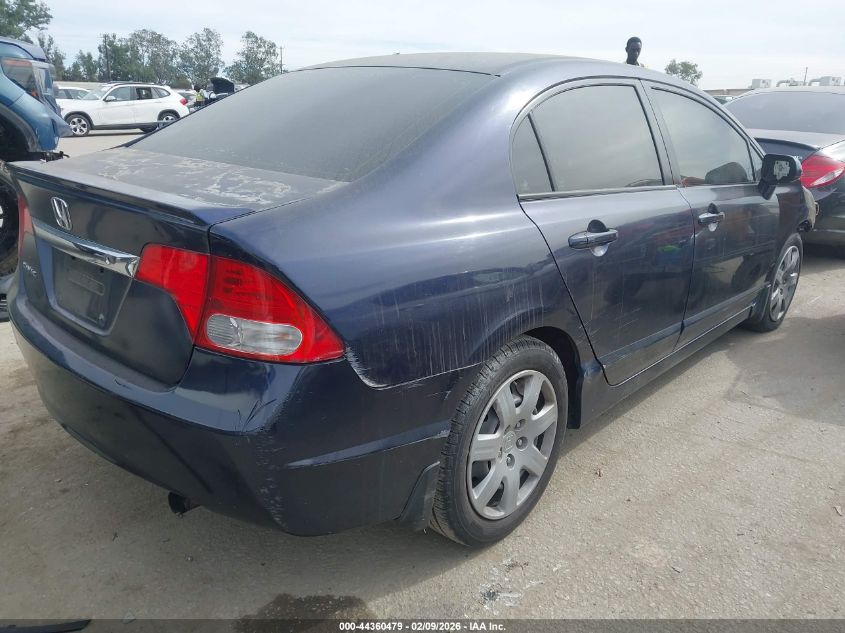 2009 Honda Civic Lx-S VIN: 2HGFA166X9H508477 Lot: 44360479