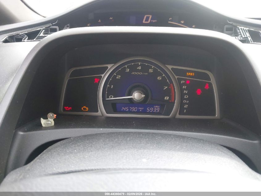 2009 Honda Civic Lx-S VIN: 2HGFA166X9H508477 Lot: 44360479