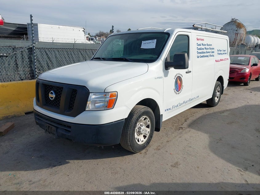 2019 Nissan Nv Cargo Nv2500 Hd Sv V6