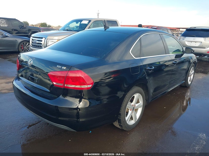 2013 Volkswagen Passat 2.0L Tdi Se