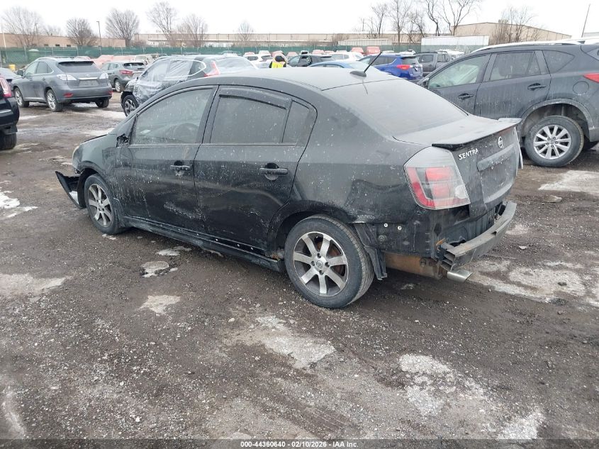 2012 Nissan Sentra 2.0 Sr