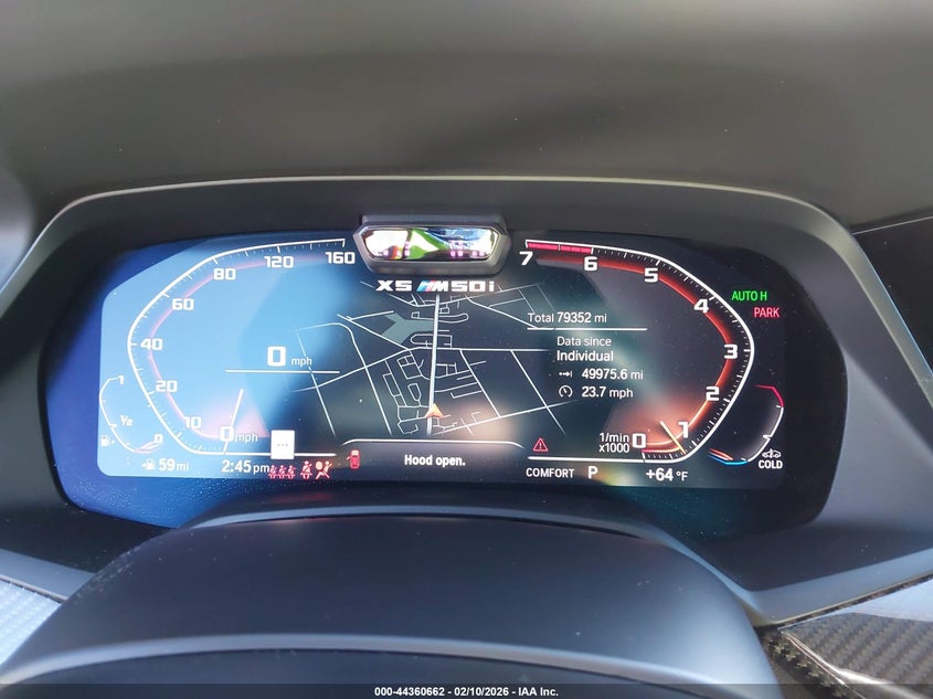 2022 BMW X5 M50I VIN: 5UXJU4C01N9J48929 Lot: 44360662