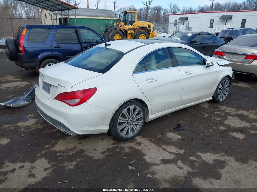 2018 Mercedes-Benz Cla 250 4Matic