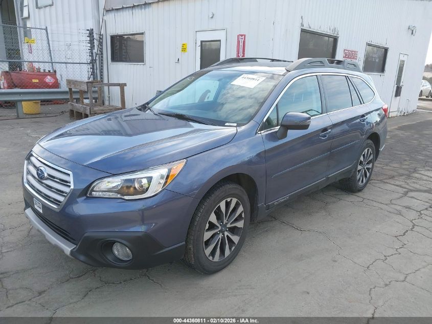 2016 Subaru Outback 2.5I Limited
