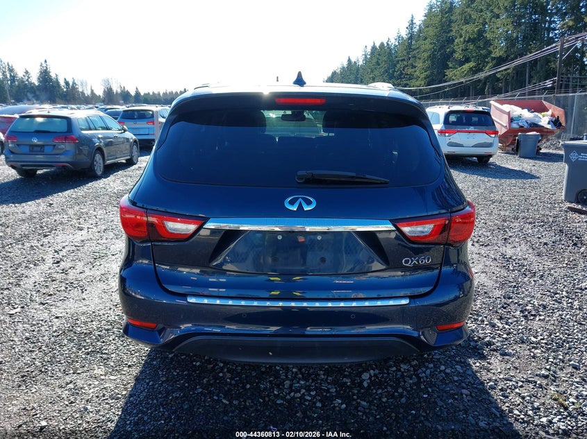 2016 Infinity Qx60 Awd VIN: 5N1AL0MMXGC503306 Lot: 44360813